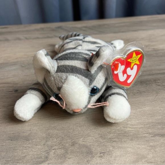 Ty Other - Ty Beanie Baby Prance 1997 Cat With Tag  Plush Toy